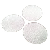 Precut Clear Fusible Glass Circles, 5 Sizes Available - COE 90 Bullseye Glass