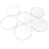Clear Fusible Precut Circles COE 96 Glass Blanks - 6 Sizes Available
