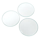 Clear Fusible Precut Circles COE 96 Glass Blanks - 6 Sizes Available