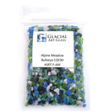 Alpine Meadow Blend Glass Frit Coarse Bullseye COE 90 Bagged