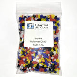 Pop Art Blend Glass Frit Coarse Bullseye COE 90 Bagged