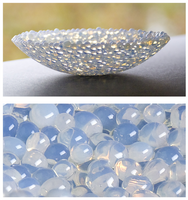 Opaline Opal Striker Glass Frit Coarse Bullseye COE 90 Fusible