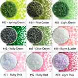 Bold Transparent Coarse Glass Frit - 45 Colors! Bullseye COE 90 Fusible