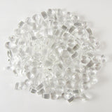 Clear Dots D00-96 COE 96 Glacial Art Glass