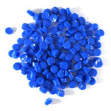 Medium Blue Dots D2302-96 COE 96 Glacial Art Glass