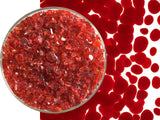 Red Transparent Glass Frit Coarse Bullseye COE 90 Thumbnail