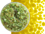 Chartreuse Transparent Glass Frit Coarse Bullseye COE 90 Thumbnail