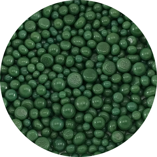 Dark Forest Green Frit Balls FB0141 COE 90 Glacial Art Glass