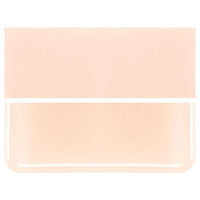 Light Peach Cream  COE 90 Bullseye 3mm Sheet Glass 3 Inch Square 009-34-3INSQ