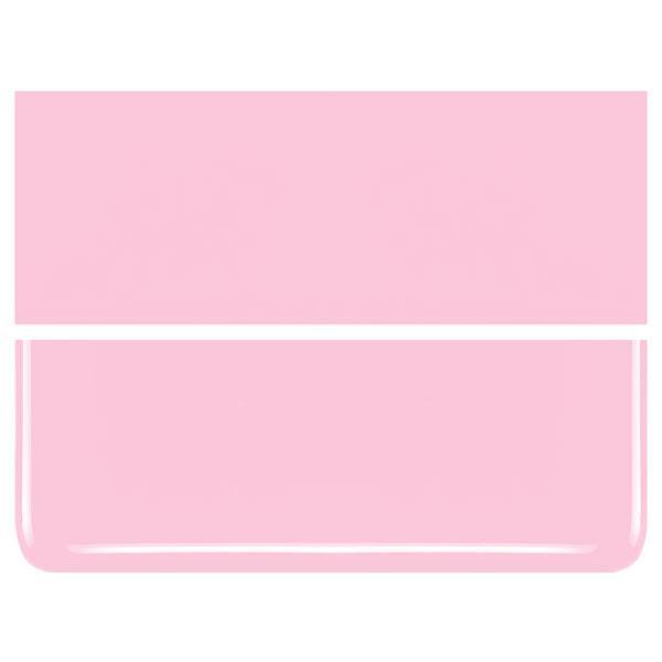 Petal Pink COE 90 Bullseye 3mm Sheet Glass 3 Inch Square 030-421-3INSQ
