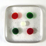 Holiday Dots Assortment - COE 90 Fusible Bullseye Glass - ASRT-D-HD