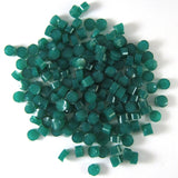 Teal Green Dots D0144 COE 90 Glacial Art Glass