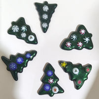 Holiday Murrine Assortment - COE 96 Fusible Glass - ASRT-HD3-96