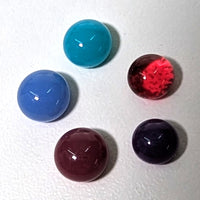 Raspberry Dreams Frit Ball Assortment - COE 90 Bullseye Glass