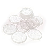 Clear Fusible Precut Circles COE 90 Glass Blanks - 5 Sizes Available - COE 90 Bullseye