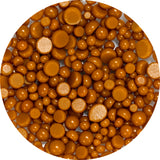 Butterscotch Opal Frit Balls - 3 Size Options - COE 90 Fusible Glass