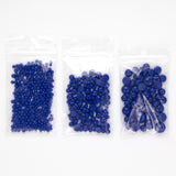 Dark Blue Opal Frit Balls - 3 Size Options - COE 96 Fusible Glass