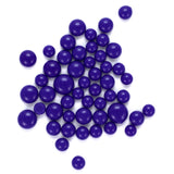 Dark Blue Opal Frit Balls - 3 Size Options - COE 96 Fusible Glass