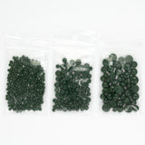 Dark Green Opal Frit Balls - 3 Size Options - COE 96 Fusible Glass