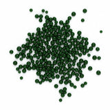 Dark Green Opal Frit Balls - 3 Size Options - COE 96 Fusible Glass