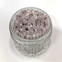 Dusty Lilac Flowers Murrine Sticks COE 90 Fusible Glass MSFL-021313