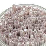 Dusty Lilac Flowers Murrine Sticks COE 90 Fusible Glass MSFL-021313