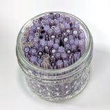 Gold Purple and Neo Lavendar Flowers Murrine Sticks COE 90 Fusible Glass MSFL-021212