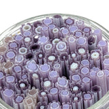 Gold Purple and Neo Lavendar Flowers Murrine Sticks COE 90 Fusible Glass MSFL-021212