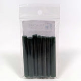 Dark Green and Clear Leaves Murrine Sticks COE 96 Fusible Glass MSLE-022826-96