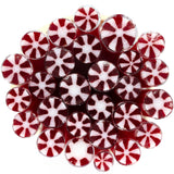 Red Peppermint Murrine Sticks COE 90 Fusible Glass MSPE-01