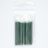Green Peppermint Murrine Sticks COE 90 Fusible Glass MSPE-02
