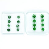 Green Peppermint Murrine Sticks COE 96 Fusible Glass MSPE-02-96