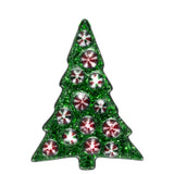 Red & Green Peppermint Murrine Sticks COE 96 Fusible Glass MSPE-03-96