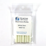 White Star Murrine Sticks COE 90 Fusible Glass MSST-01