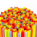 Rainbow Star Murrine Sticks COE 90 Fusible Glass MSST-02