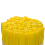 Yellow Star Murrine Sticks COE 90 Fusible Glass MSST-03