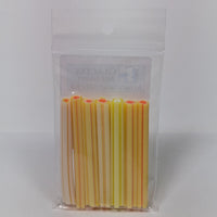 Marigold and Orange Flowers Murrine Sticks COE 90 Fusible Glass MSFL-021111