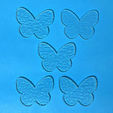 Glass Butterflies Clear Fusible Blanks - COE 90 Bullseye Glass - 2 Sizes Available