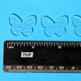 Glass Butterflies Clear Fusible Blanks - COE 90 Bullseye Glass - 2 Sizes Available