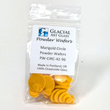 Circle Powder Wafers - Fusible Glass COE 96 - 14 Color Options