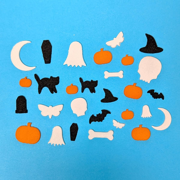 Halloween Powder Wafers - Fusible Glass COE 96