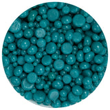 Peacock Green Opal Frit Balls - 3 Size Options - COE 96 Fusible Glass