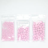 Petal Pink Opal Frit Balls - 3 Size Options - COE 90 Fusible Glass