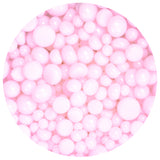 Petal Pink Opal Frit Balls - 3 Size Options - COE 90 Fusible Glass
