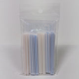 Petal Pink and Cobalt Blue Flowers Murrine Sticks COE 90 Fusible Glass MSFL-021616