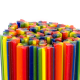 Rainbow Star Murrine Sticks COE 96 Fusible Glass MSST-02-96