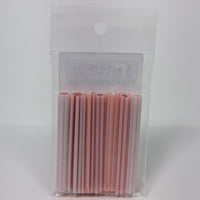Salmon Pink and Deep Red Flowers Murrine Sticks COE 90 Fusible Glass MSFL-021010