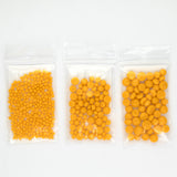 Sunflower Yellow Opal Frit Balls - 3 Size Options - COE 96 Fusible Glass