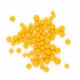 Sunflower Yellow Opal Frit Balls - 3 Size Options - COE 96 Fusible Glass