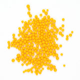 Sunflower Yellow Opal Frit Balls - 3 Size Options - COE 96 Fusible Glass